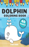 Dolphin Coloring Book