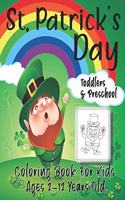 St. Patrick's Day: Coloring Book For Kids.