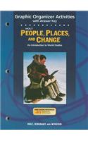Holt People, Places, and Change Graphic Organizer Activities with Answer Key: An Introduction to World Studies