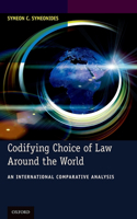 Codifying Choice of Law Around the World