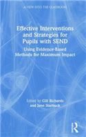 Effective Interventions and Strategies for Pupils with SEND: Using Evidence-Based Methods for Maximum Impact