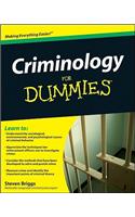 Criminology For Dummies