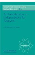 Introduction to Independence for Analysts