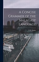 Concise Grammer of the Malagasy Language