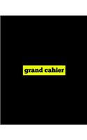 grand cahier