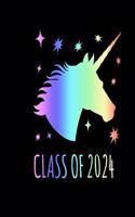 Class of 2024: Wide Ruled Line Paper Composition Notebook for College, School, Journaling, or Personal Use. A Back to School Must Have