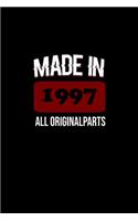 Made In 1997 All Original Parts