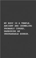 My Body Is A Temple