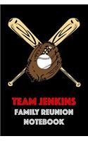 Team Jenkins Family Reunion Notebook