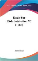 Essais Sur L'Administration V2 (1786)