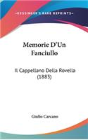 Memorie D'Un Fanciullo: Il Cappellano Della Rovella (1883)