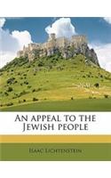 An Appeal to the Jewish People