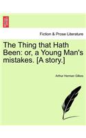 The Thing That Hath Been
