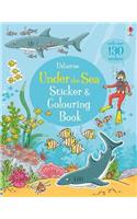 Under the Sea Sticker and Colouring Book