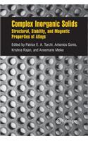 Complex Inorganic Solids