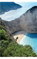 Navagio Beach Zakynthos Island in Greece Journal: 150 page lined notebook/diary