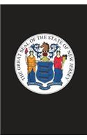 Great Seal of State: New Jersey Journal: 150 page lined notebook/diary