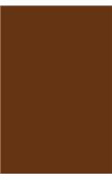 Journal Brown Color Simple Monochromatic Plain Brown