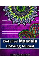 Detailted Mandala Coloring jounal