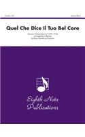 Quel Che Dice Il Tuo Bel Core: Score & Parts