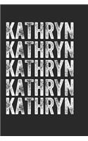 Name KATHRYN Journal Customized Gift For KATHRYN A beautiful personalized