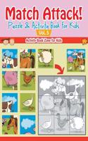 Match Attack! Puzzle & Activity Book for Kids Vol. 5