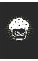 Stud: 6x9 Muffins - blank with numbers paper - notebook - notes