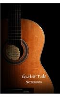 GuitarTab Notebook: A perfect notebook with tablature for guitar to save your guitar lessons and guitar chords(1 Guitar)