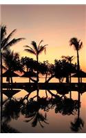 Bali Indonesia At Sunset Notebook