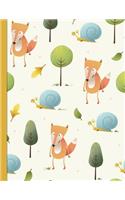 Bullet Style Dot Grid Journal: Monkeys & Ducks Theme 8.5"x 11" 150 page DIY Planner Paperback(Dot Grid Bullet Journal - Bujo for Beginners)