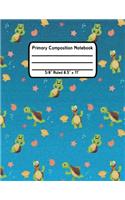 Primary Composition Notebook: Draw And Write Journal Picture Space Grades K-2
