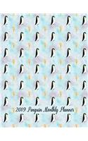 2019 Penguin Monthly Planner