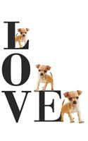 Love: Puppies,2019 Weekly Planner Weekly Planner /Engagement Book. This 12 Month Diary Contains a Week Per Page Including Weekly To-Do Lists Plus 2019 Personal Goals, Pages for Your Own Notes, Inspirational Quotes, Contacts Lists and a Calendar