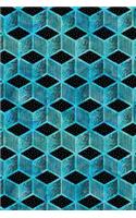 Bullet Journal Notebook Cubes Pattern 1