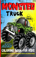 Monster Truck Coloring Book For Kids