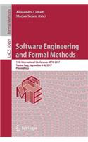 Software Engineering and Formal Methods