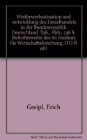 Wettbewerbssituation Und -Entwicklung Des Einzelhandels in Der Bundesrepublik Deutschland