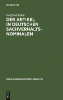 Artikel in deutschen Sachverhaltsnominalen