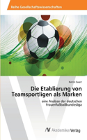 Etablierung von Teamsportligen als Marken