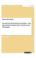 hybride Konsumentenverhalten. Eine theoretische Analyse über Ursachen und Wirkungen