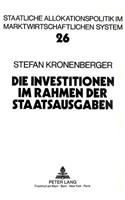 Die Investitionen Im Rahmen Der Staatsausgaben