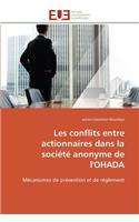 Les Conflits Entre Actionnaires Dans La Soci�t� Anonyme de l'Ohada