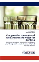 Comparative treatment of well and stream water for drinking