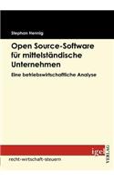 Open source-Software für mittelständische Unternehmen