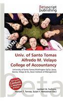 Univ. of Santo Tomas Alfredo M. Velayo College of Accountancy