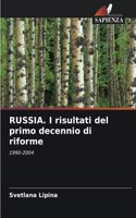 RUSSIA. I risultati del primo decennio di riforme