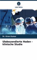 Ubdeszendierte Hoden - klinische Studie