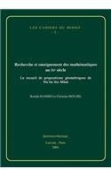 Recherche et enseignement des mathématiques au IXe siècle
