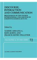 Discourse, Interaction and Communication