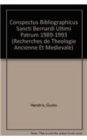 Conspectus Bibliographicus Sancti Bernardi Ultimi Patrum 1989-1993